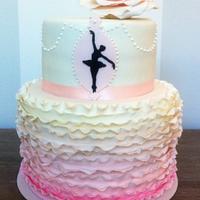  Ballerina cake