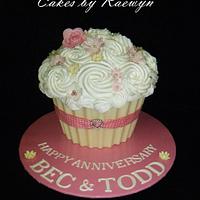Anniversary Cupcake