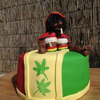 Bon Marley birthdaycake