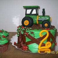 John Deere Birthday Cake