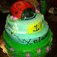 Xelani's 1st Birthday Cake