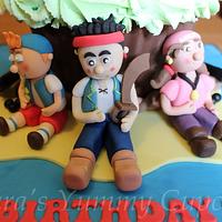 Jake and the Neverland pirate Giant Cupcake