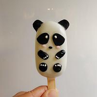 Panda Cakesicles