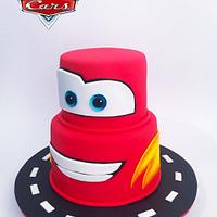 Torta Rayo McQueen - Lightning McQueen Cake