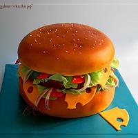 Cake "Hamburger"
