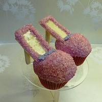 Stiletto cupcakes