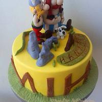 Asterix and Obelix :) 
