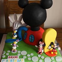 My Mickey Mouse Clubhouse Cake