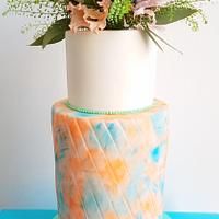 Spring Wedding cake