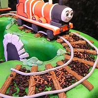 Thomas & friends number 3 cake