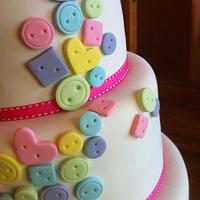 Button-Themed Baby Shower