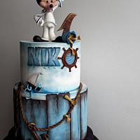 Mickey sailor cake Mickey sailor cake