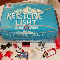 Keystone Grooms Cake