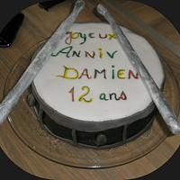drum cake