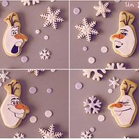 Christmas cookies theme Frozen "Olaf Moods"