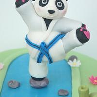 Taekwondo panda