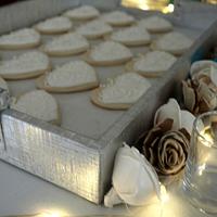 Justin & Yrelle's wedding cookies