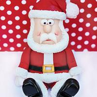 Jolly Old Santa topper (with tutorial!)