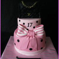Chanel cake 2