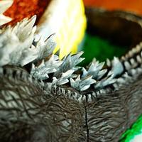 Godzilla Cake