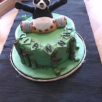 Kung Fu Panda Cake