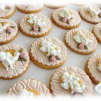 First Communion angels cookies