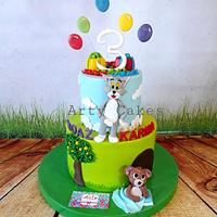 Tom & Jerry cake by Arty cakes 