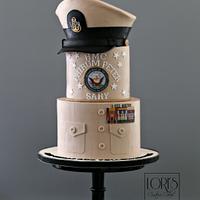 Navy Retirement Cake Navy Retirement Cake