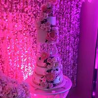 6 Tier Engagement Cake 