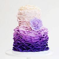 purple ruffles by Mili
