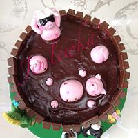 Jemlewka's pigs in mud cake