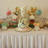 Paris themed baby shower