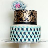 optical illusion cake