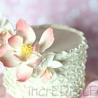 Pre -Wedding Cake- Dusty Rose