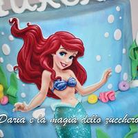 Disney Little Mermaid cake