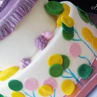 Picnic inspired cake
