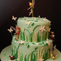 Fairies Birthday Cake