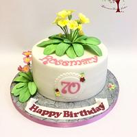 Spring Primrose cake