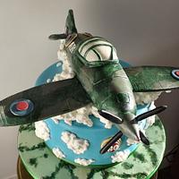 Spitfire cake :) x