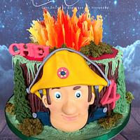 Fireman Sam Cake 