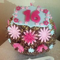 16th Birthday Giant Cupcake