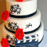 Wedding Cake for Film Lovers