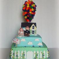 An "UP" Wedding Cake
