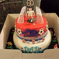 football theme cake