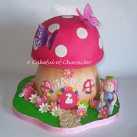 Fairy Toadstool Cake