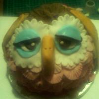Owl 3D Cake 