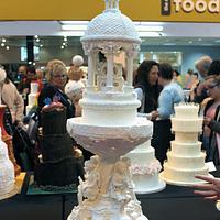 Birmingham  Cake International 2014 -  Wedding Cake Category  - Bronze Award :)