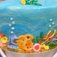 fish mini mini cake