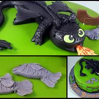 How to Train your Dragon Cake