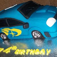 Subaru Car Cake